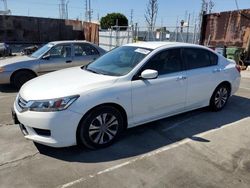Salvage cars for sale from Copart Wilmington, CA: 2013 Honda Accord LX