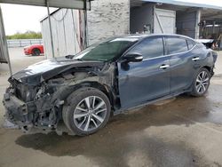Salvage cars for sale from Copart Fresno, CA: 2019 Nissan Maxima S