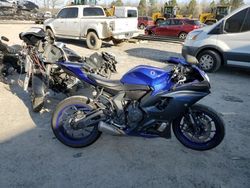 Salvage cars for sale from Copart Hampton, VA: 2022 Yamaha YZFR7