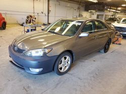 Salvage cars for sale at Wheeling, IL auction: 2005 Toyota Camry LE