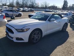 Ford Mustang salvage cars for sale: 2016 Ford Mustang