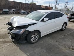 Salvage cars for sale from Copart Wilmington, CA: 2020 Hyundai Elantra SEL