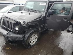 Salvage cars for sale at New Britain, CT auction: 2017 Jeep Wrangler Sport