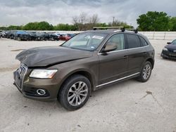 Salvage cars for sale at San Antonio, TX auction: 2014 Audi Q5 Premium Plus