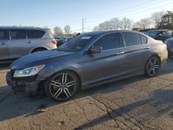 Vehiculos salvage en venta de Copart Moraine, OH: 2016 Honda Accord Sport