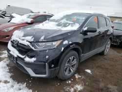Salvage cars for sale at Brighton, CO auction: 2022 Honda CR-V LX
