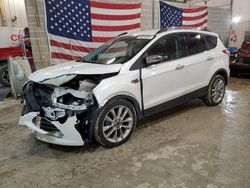 Salvage cars for sale at Columbia, MO auction: 2016 Ford Escape SE