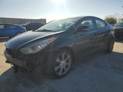 Salvage cars for sale at Wilmer, TX auction: 2012 Hyundai Elantra GLS