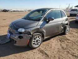 Salvage cars for sale from Copart Phoenix, AZ: 2012 Fiat 500 POP