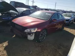 Salvage cars for sale at Elgin, IL auction: 2015 Volvo S60 Premier