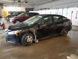 Salvage cars for sale at Candia, NH auction: 2017 Ford Focus S