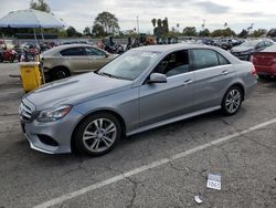 Mercedes-Benz salvage cars for sale: 2014 Mercedes-Benz E 250 Bluetec