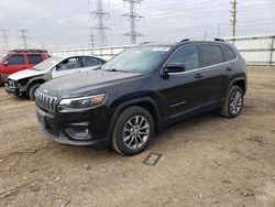 Jeep Cherokee Latitude Plus salvage cars for sale: 2019 Jeep Cherokee Latitude Plus