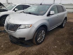 Salvage cars for sale at Elgin, IL auction: 2011 Lincoln MKX