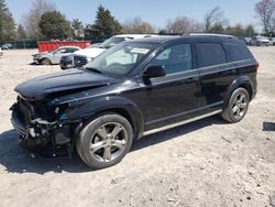 Salvage cars for sale at Madisonville, TN auction: 2017 Dodge Journey Crossroad