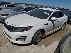 Salvage cars for sale at Grand Prairie, TX auction: 2015 KIA Optima EX