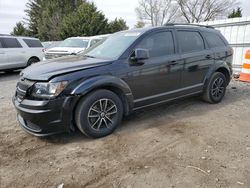 Dodge Journey SE salvage cars for sale: 2018 Dodge Journey SE