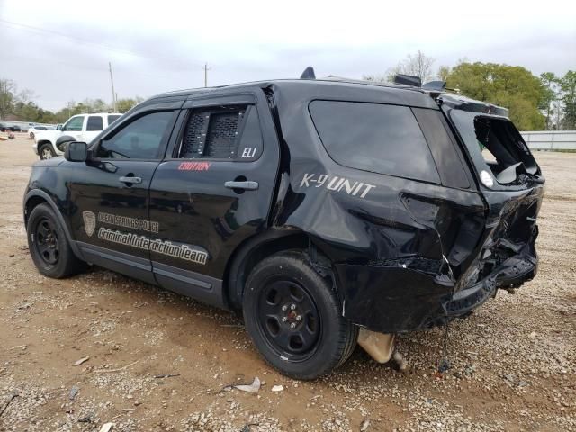 2018 Ford Explorer Police Interceptor