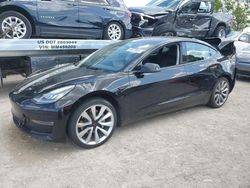 Tesla Vehiculos salvage en venta: 2019 Tesla Model 3