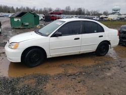 Honda Civic LX salvage cars for sale: 2001 Honda Civic LX