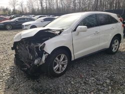 Salvage cars for sale at Waldorf, MD auction: 2015 Acura RDX