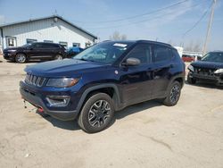 Salvage cars for sale at Pekin, IL auction: 2019 Jeep Compass Trailhawk