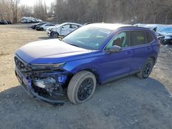 Salvage cars for sale at Marlboro, NY auction: 2024 Honda CR-V Sport