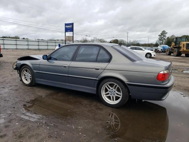 2001 BMW 740 I Automatic