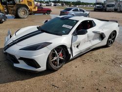 Salvage cars for sale at Houston, TX auction: 2022 Chevrolet Corvette Stingray 3LT