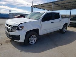 Chevrolet salvage cars for sale: 2021 Chevrolet Colorado