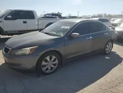 Salvage cars for sale from Copart Indianapolis, IN: 2010 Honda Accord EXL