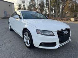 Salvage cars for sale at North Billerica, MA auction: 2011 Audi A4 Premium Plus