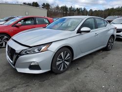 Salvage cars for sale at Exeter, RI auction: 2022 Nissan Altima SV