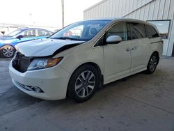 Honda Odyssey salvage cars for sale: 2016 Honda Odyssey Touring