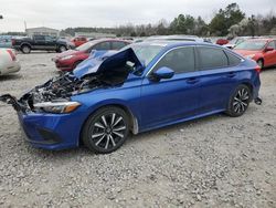 Salvage cars for sale at Memphis, TN auction: 2023 Honda Civic EX