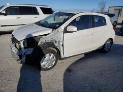 Salvage cars for sale at Kansas City, KS auction: 2015 Mitsubishi Mirage DE