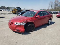 Toyota Camry CE salvage cars for sale: 2007 Toyota Camry CE