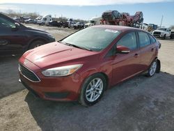 Salvage cars for sale from Copart Cahokia Heights, IL: 2015 Ford Focus SE