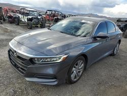 Salvage cars for sale from Copart North Las Vegas, NV: 2019 Honda Accord LX