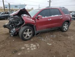 Salvage cars for sale from Copart Colorado Springs, CO: 2010 GMC Acadia SLT-1