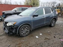 Nissan salvage cars for sale: 2016 Nissan Rogue S