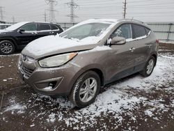 Salvage cars for sale at Elgin, IL auction: 2010 Hyundai Tucson GLS