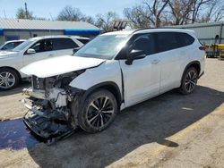 Salvage cars for sale from Copart Wichita, KS: 2021 Toyota Highlander XSE