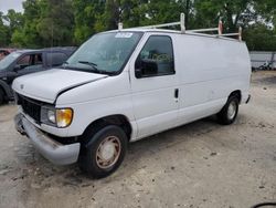 Salvage cars for sale from Copart Ocala, FL: 1999 Ford Econoline E150 Van