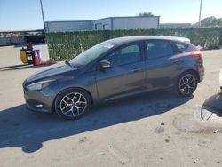 Ford Focus sel salvage cars for sale: 2017 Ford Focus SEL