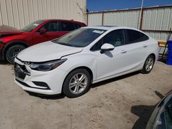 Chevrolet salvage cars for sale: 2016 Chevrolet Cruze LT