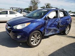 Hyundai Tucson GLS salvage cars for sale: 2013 Hyundai Tucson GLS