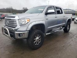 Salvage trucks for sale at Lebanon, TN auction: 2017 Toyota Tundra Crewmax Limited