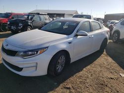 Salvage cars for sale at Brighton, CO auction: 2016 KIA Optima LX