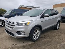 Salvage cars for sale from Copart Hayward, CA: 2019 Ford Escape SE